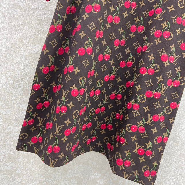 LOUIS VUITTON CHERRY BLOSSOM PRINT T-SHIRT 275069