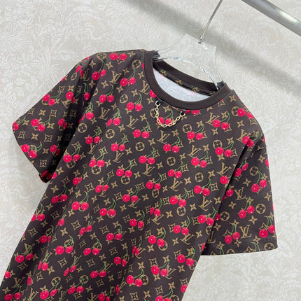 LOUIS VUITTON CHERRY BLOSSOM PRINT T-SHIRT 275069