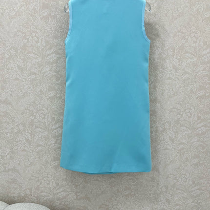 DIOR BLAZER DRESS WITH BEE EMBROIDERY 275244