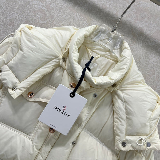 MONCLER 25S JACKET IN WHITE 093