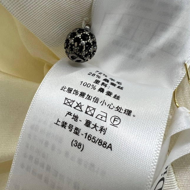 DIOR 25S SILK-BLEND KNIT JACKET STYLE 173