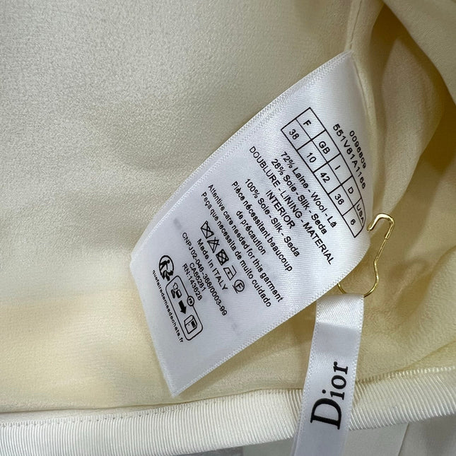 DIOR 25S SILK-BLEND KNIT JACKET STYLE 173