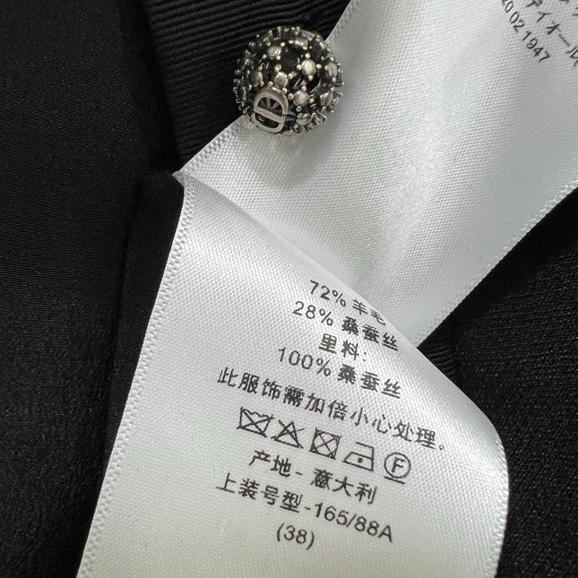 DIOR 25S SILK-BLEND KNIT JACKET STYLE 172