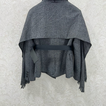 DIOR 25S BELTED KNIT CARDIGAN STYLE 012