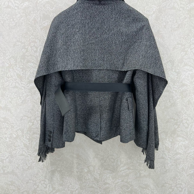 DIOR 25S BELTED KNIT CARDIGAN STYLE 012