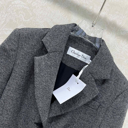 DIOR 25S BELTED KNIT CARDIGAN STYLE 012