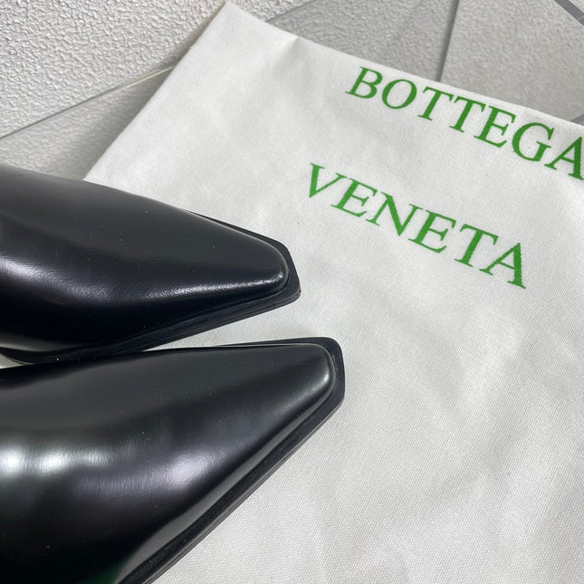 TEX HIGH BOOT IN BLACK PATENT CALFSKIN