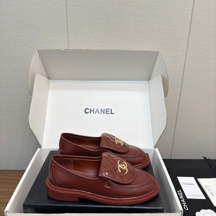 MOCCASIN 2.5 CM IN JAM RED PREMIUM LAMBSKIN