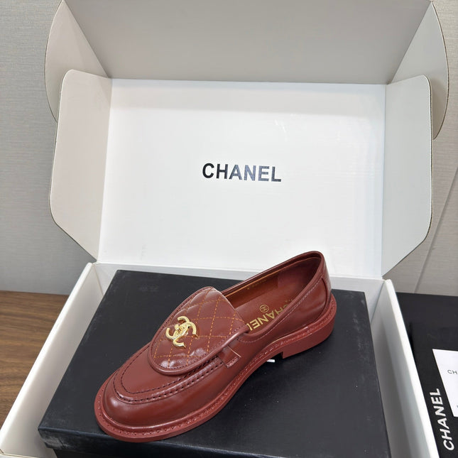 MOCCASIN 2.5 CM IN JAM RED PREMIUM LAMBSKIN