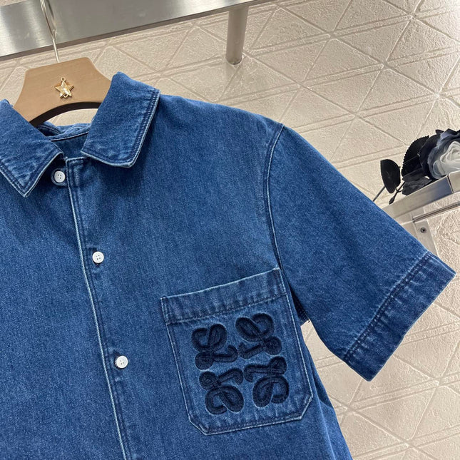 LOEWE 25S DENIM SHIRT 261568
