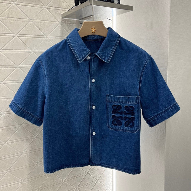 LOEWE 25S DENIM SHIRT 261568