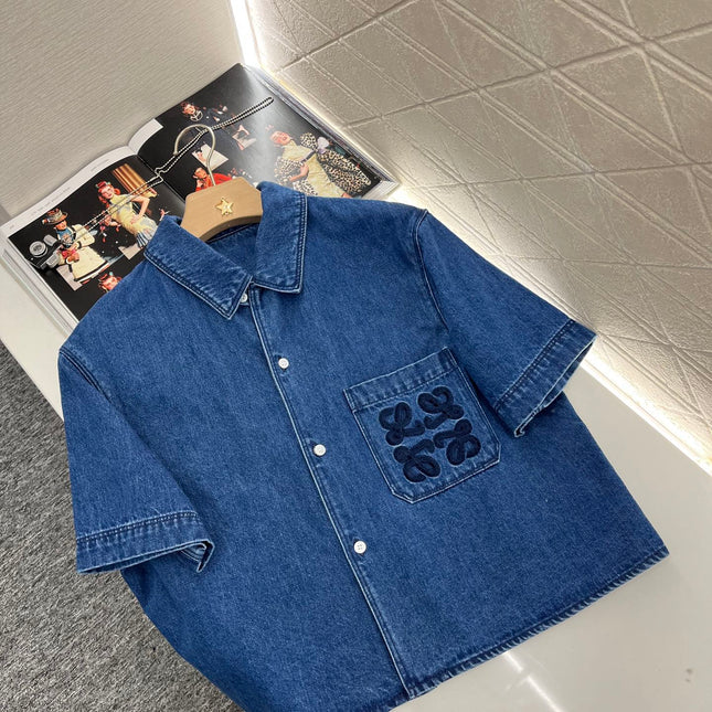 LOEWE 25S DENIM SHIRT 261568
