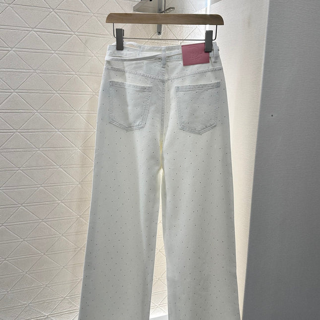 DIOR HIGH-RISE STRAIGHT-LEG JEANS 276659