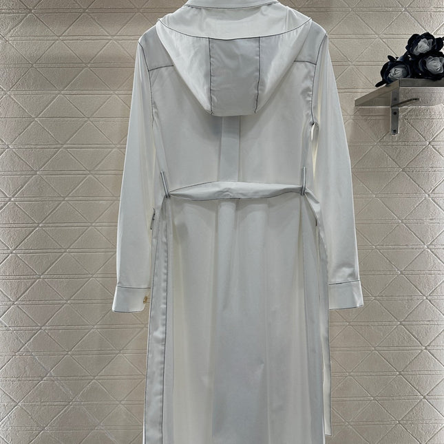 CHANEL 25S BELTED TRENCH COAT 265575