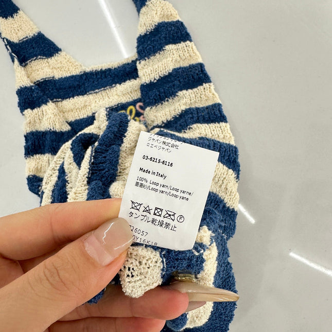 LW 25S HALTER NECK KNIT TOP 265546