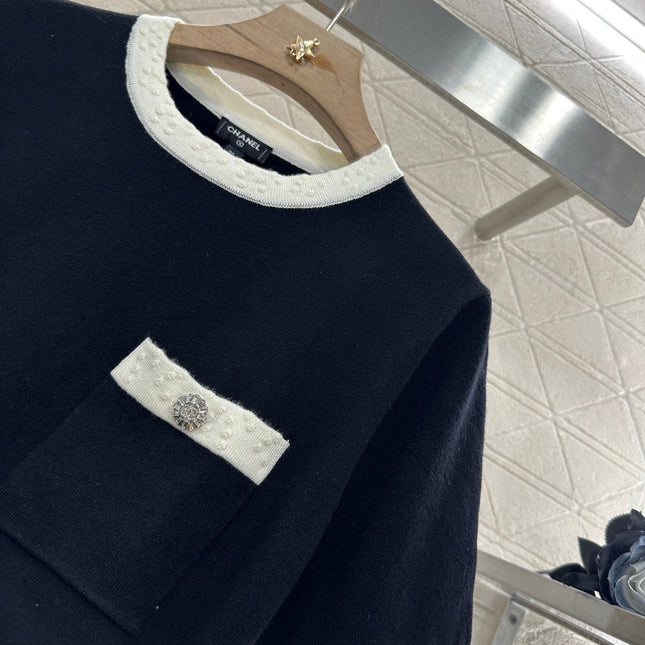 CHANEL 25S SHORT SLEEVE SWEATER 265520