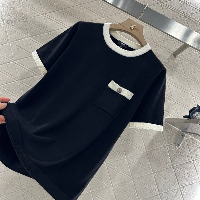 CHANEL 25S SHORT SLEEVE SWEATER 265520