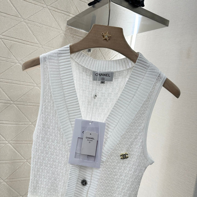 CHANEL 25S ACCORDION-KNIT BLAZER 265527