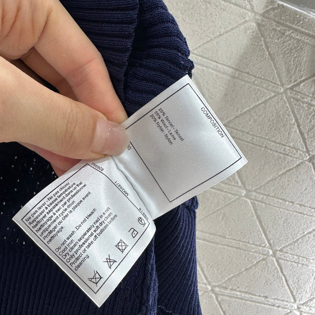 CHANEL 25S ACCORDION-KNIT BLAZER 265525