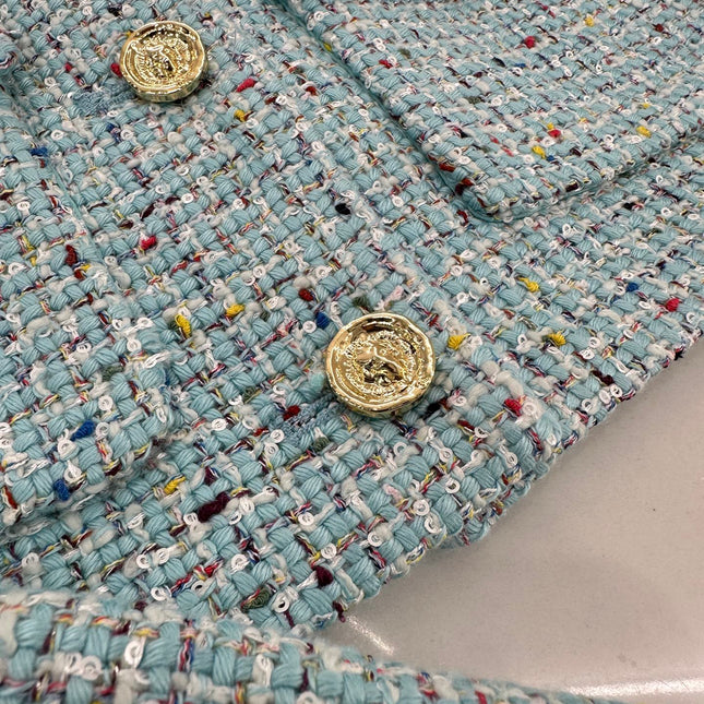 CHANEL MULTICOLOR KNITTED CARDIGAN 276610