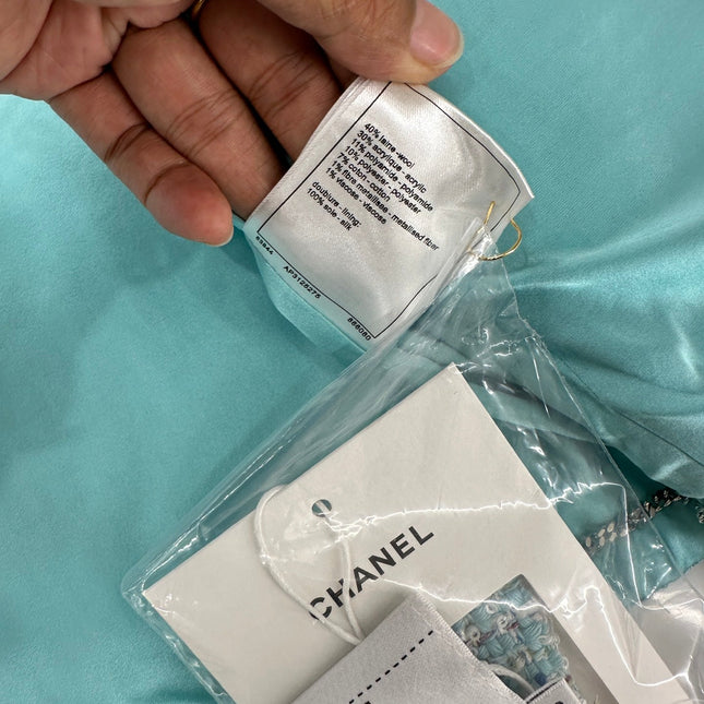 CHANEL MULTICOLOR KNITTED CARDIGAN 276610