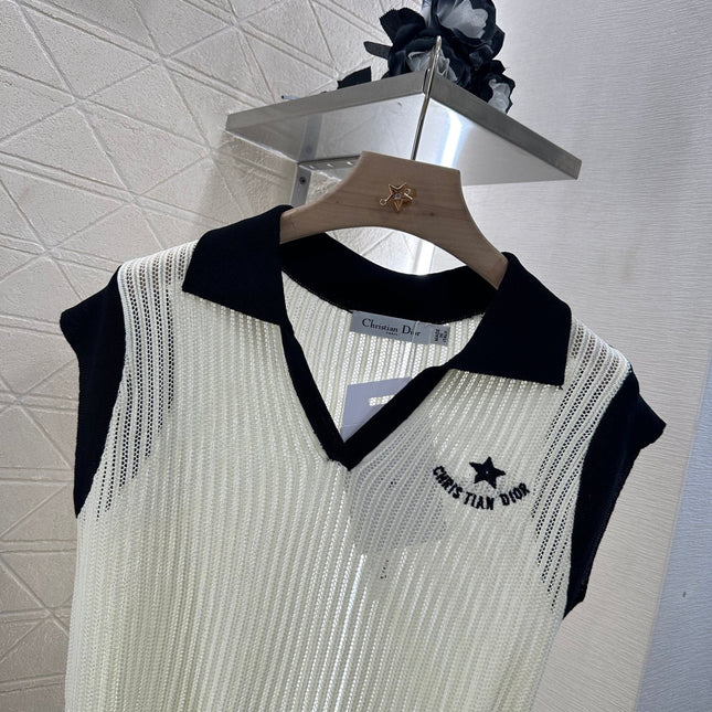 DIOR V-NECK KNIT SWEATER 276687