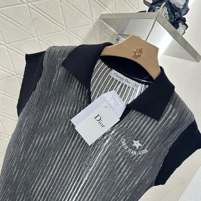 DIOR V-NECK KNIT SWEATER 276685