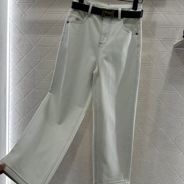 HERMES 25S STRAIGHT-LEG JEANS 083