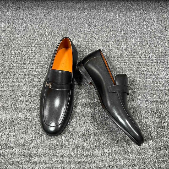 HM GIOVANNI LOAFER BLACK LAMBSKIN