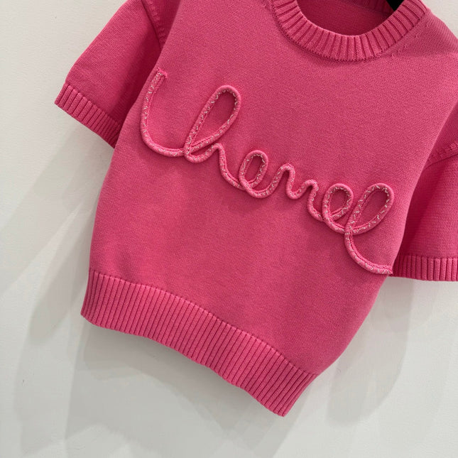 Chanel Short sleeve sweater 229418