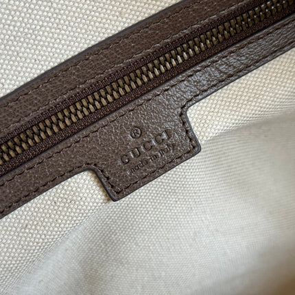 SAVOY MEDIUM DUFFLE BAG 44 IN BEIGE AND EBONY GG SUPREME CANVAS