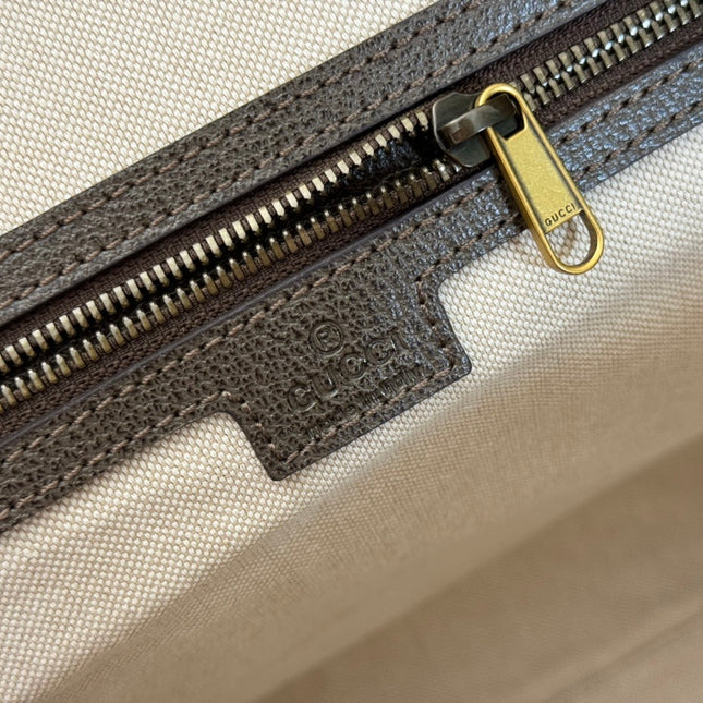 SAVOY LARGE DUFFLE BAG 50 IN BEIGE AND EBONY GG SUPREME CANVAS