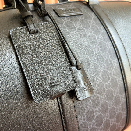 JUMBO MEDIUM DUFFLE 44 IN EXTRA DARK GREEN GG CALFSKIN