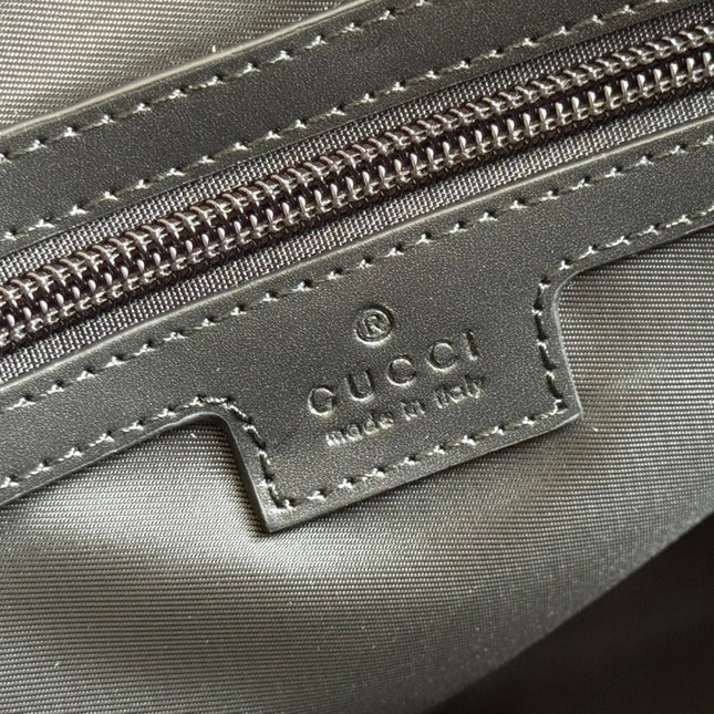 GG SMALL DUFFLE BAG 42 IN BLACK CANVAS