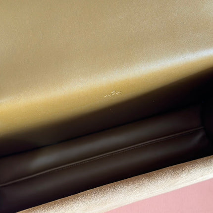 DIONYSUS LAGRE SHOULDER BAG 42 IN BROWN SUEDE