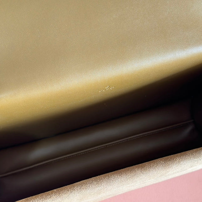 DIONYSUS LAGRE SHOULDER BAG 42 IN BROWN SUEDE