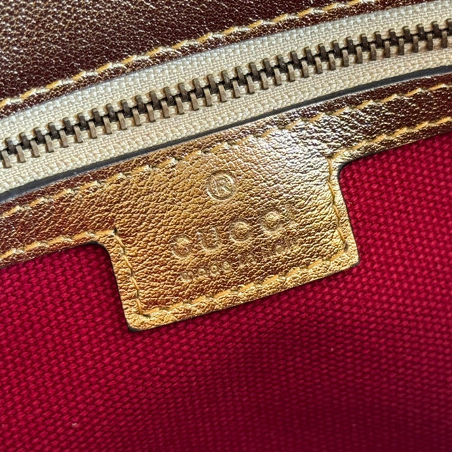 MARMONT MEDIUM SHOUDER BAG 26 IN YELLOW GLOSSY CALFSKIN