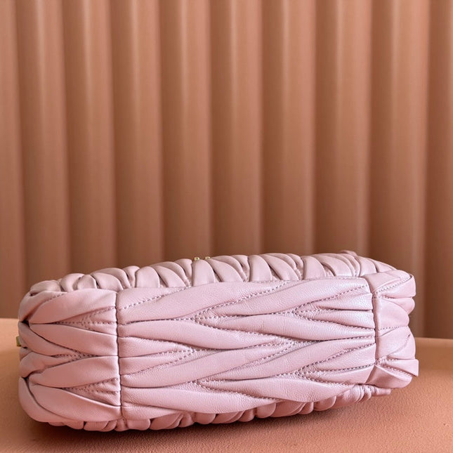 WANDER MATELASSÉ HANDBAG 23 IN EUNRY PINK LAMBSKIN