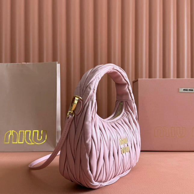 WANDER MATELASSÉ HANDBAG 23 IN EUNRY PINK LAMBSKIN