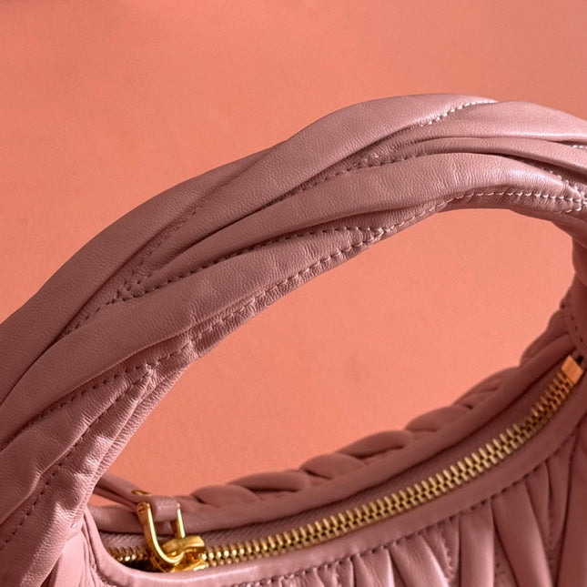 WANDER MATELASSÉ HANDBAG 23 IN EUNRY PINK LAMBSKIN