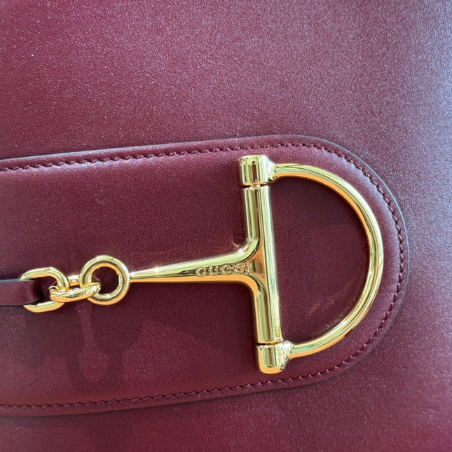 73 SMALL BUCKET BAG 20 IN ROSSO ANCORA RED SMOOTH CALFSKIN