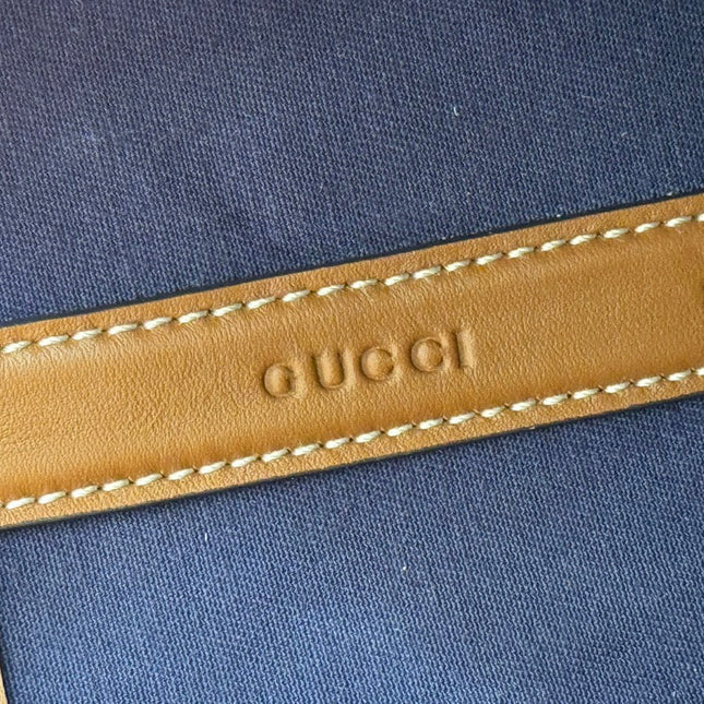 SMALL TOTISSIMA REVERSIBLE TOTE 22 IN DARK BLUE DENIM ONE SIDE BLUE SUEDE