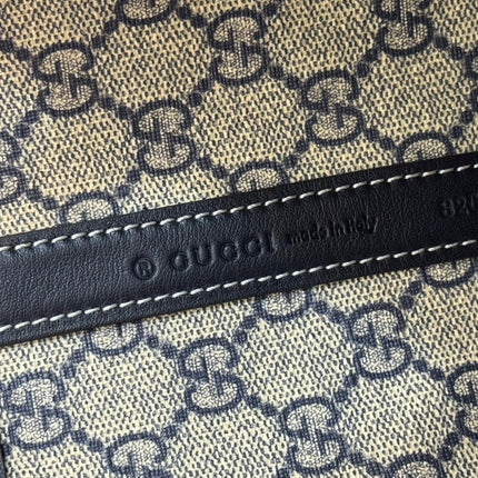 SMALL TOTISSIMA REVERSIBLE TOTE 22 IN DARK BLUE DENIM ONE SIDE BEIGE AND BLUE CALFSKIN ON THE OTHER