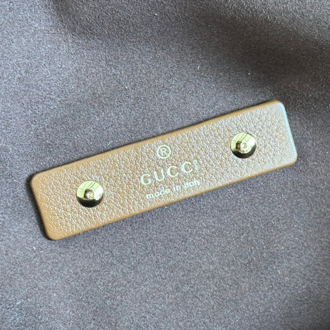 SOFTBIT MAXI SHOULDER BAG 46 IN BROWN GRAINY LAMBSKIN