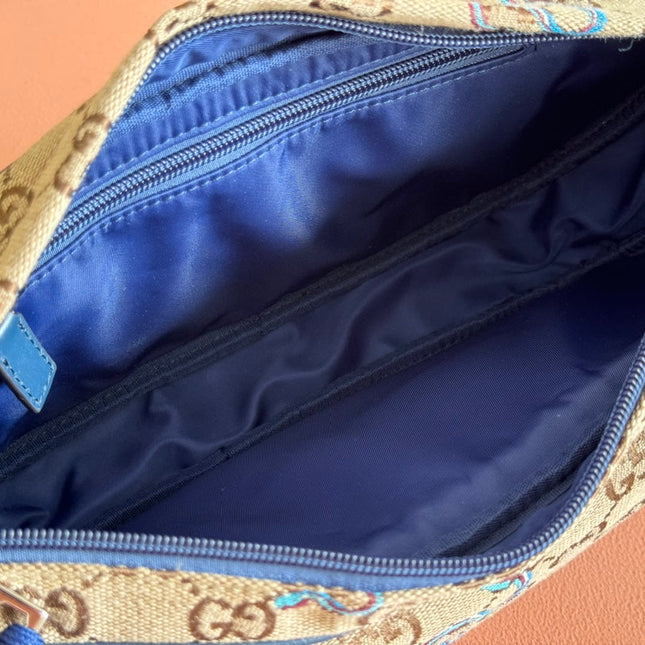 OPHIDIA BELT BAG 34 IN LIGHT BROWN GG CANVAS