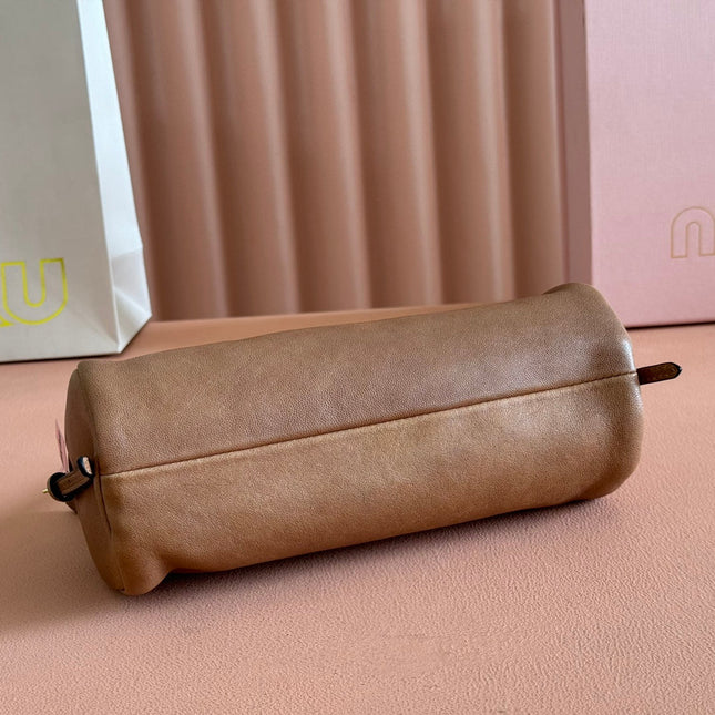 NAPPA POUCH 22 IN BRIARWOOD CALFSKIN