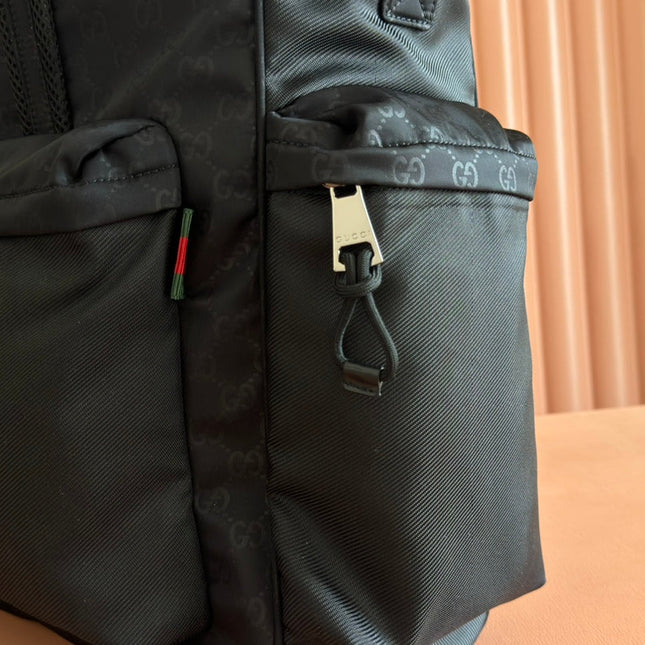 NEXUS LARGE TOTE BAG 40 IN BLACK GG NYLON