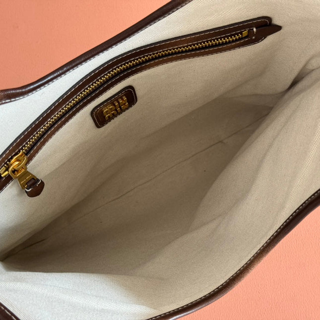 IVY TOTE BAG 60 IN BROWN OMBRE CALFSKIN