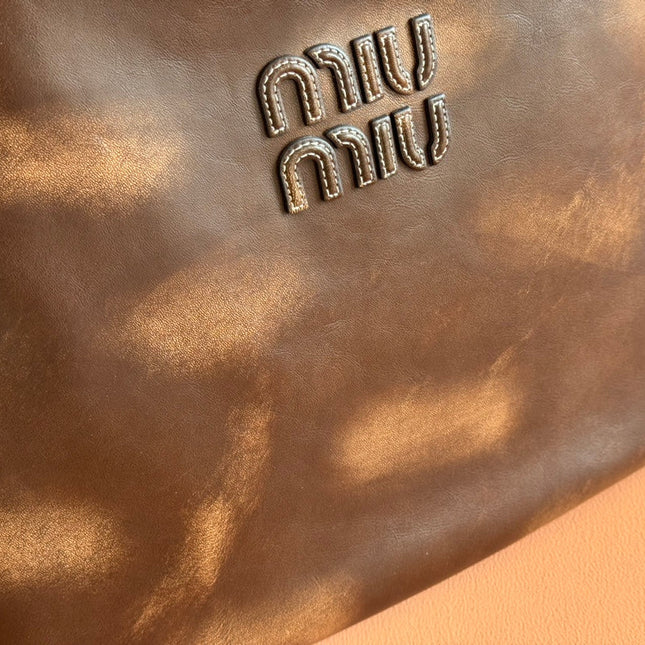 IVY TOTE BAG 60 IN BROWN OMBRE CALFSKIN