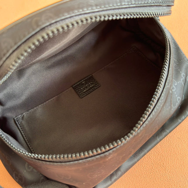 BIKE BAG HIPACK 27 IN BLACK GG FABRIC